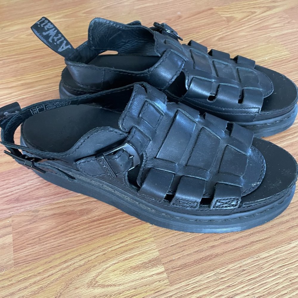Dr. Martens 8092 Mono Leather Fisherman Sandals- Unisex